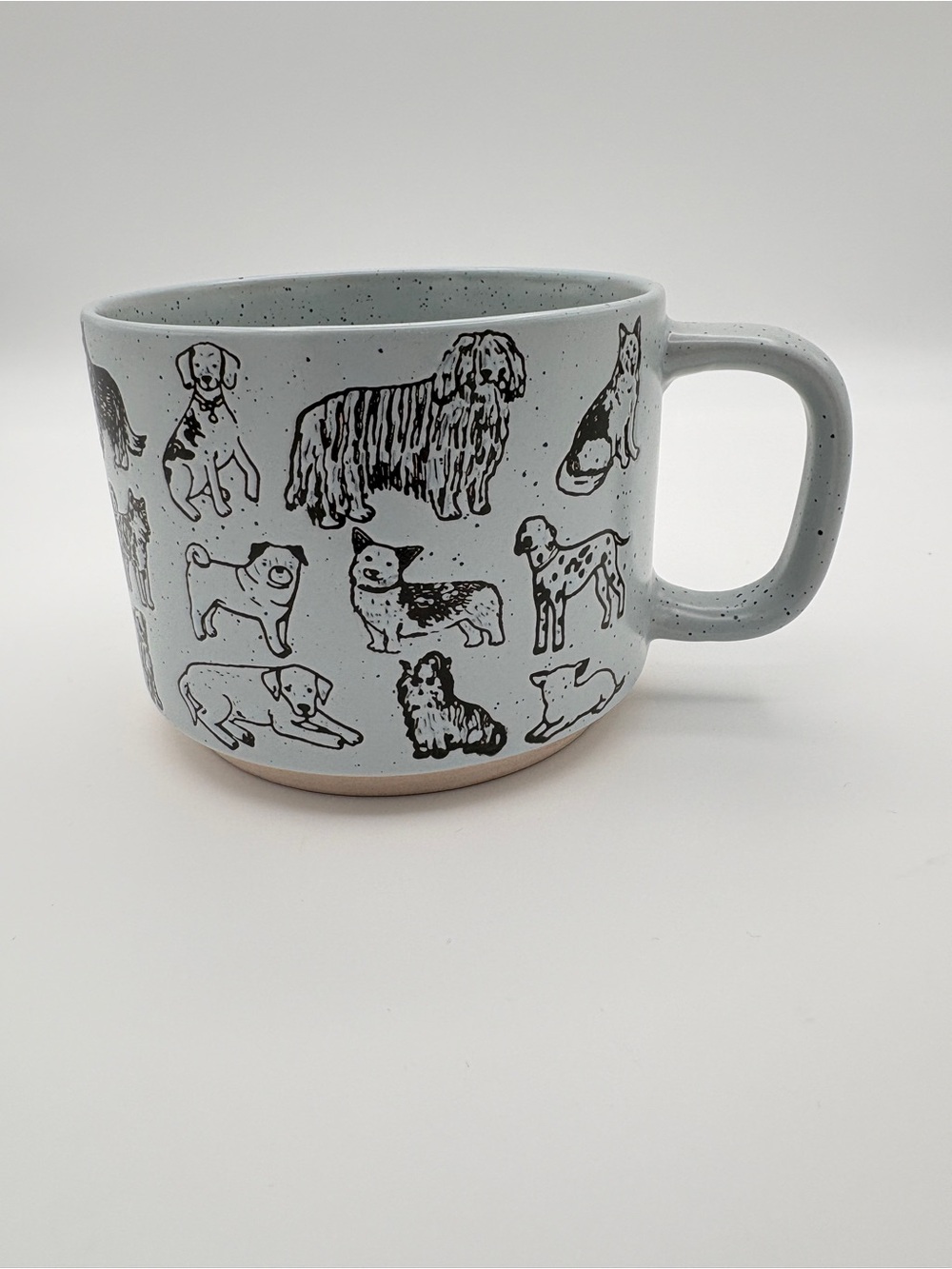 Winifred & Lily Debossed Etched Dog Ceramic Coffee/Tea Mug